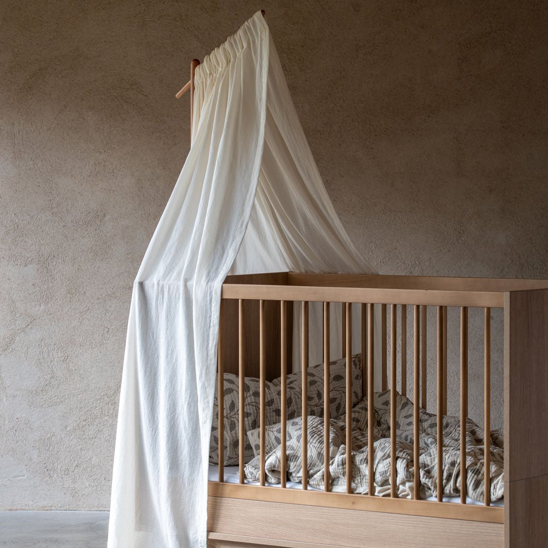 Babybett Kyo - Honey Ash 120x70cm