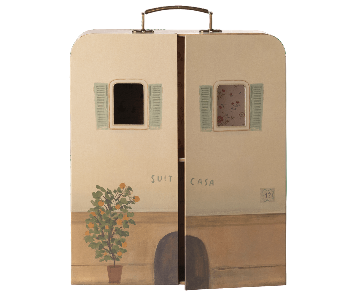 Puppenhaus "SuitCasa" - Kleine Schwester und Bruder Maus - little something