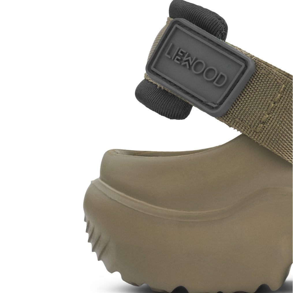 Sandalen inkl. Charms "Milas Sandals" - khaki/black - little something