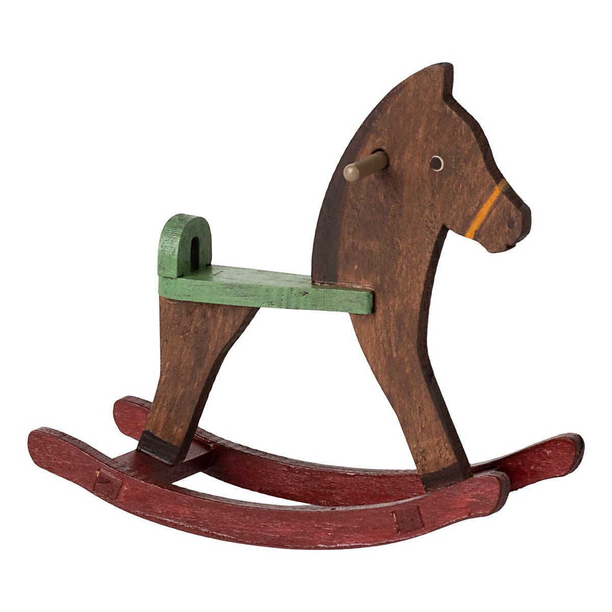 Schaukelpferd, Maus - Dunkelbraun - little something