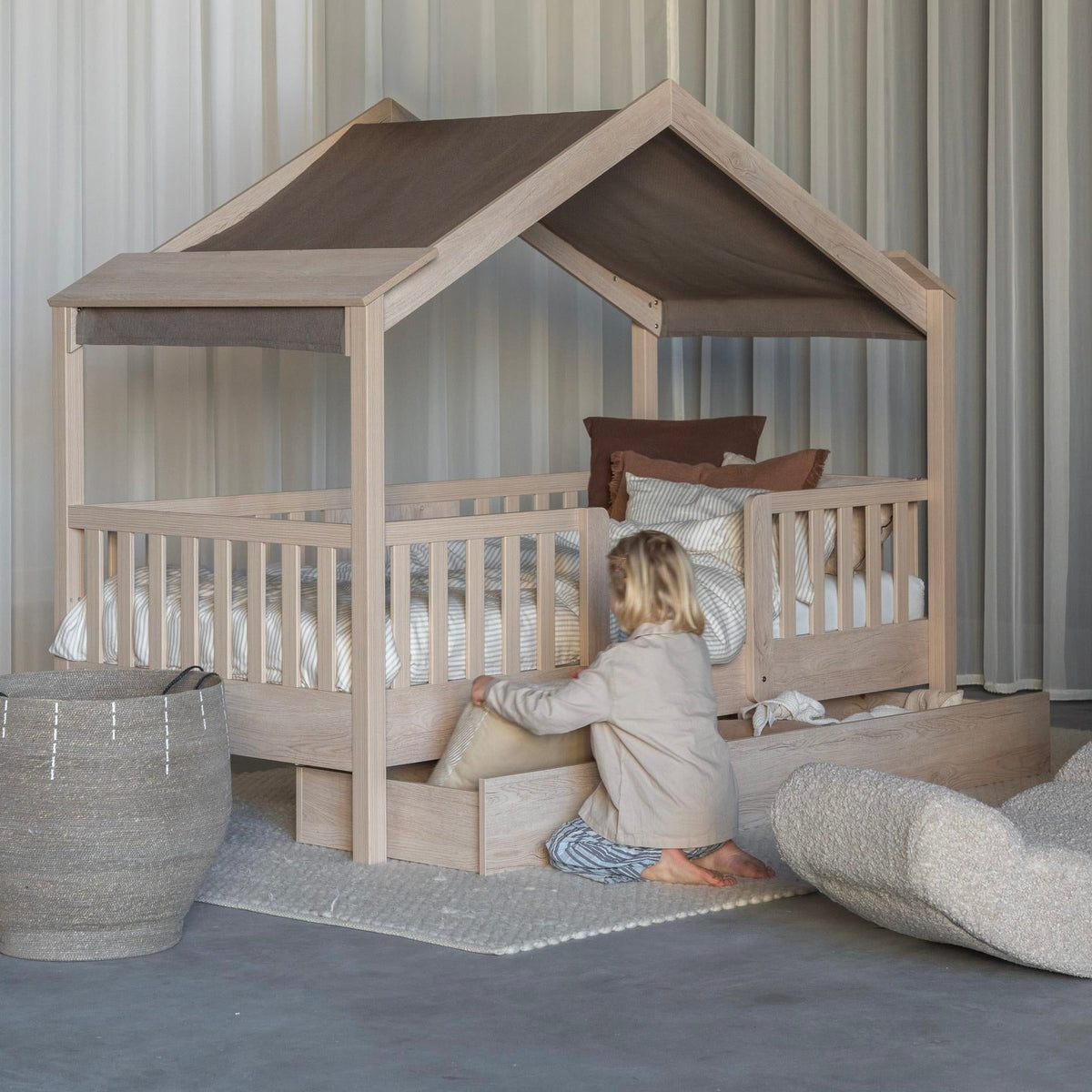 Schublade für Hausbett Juniorbett "Chalet" - little something
