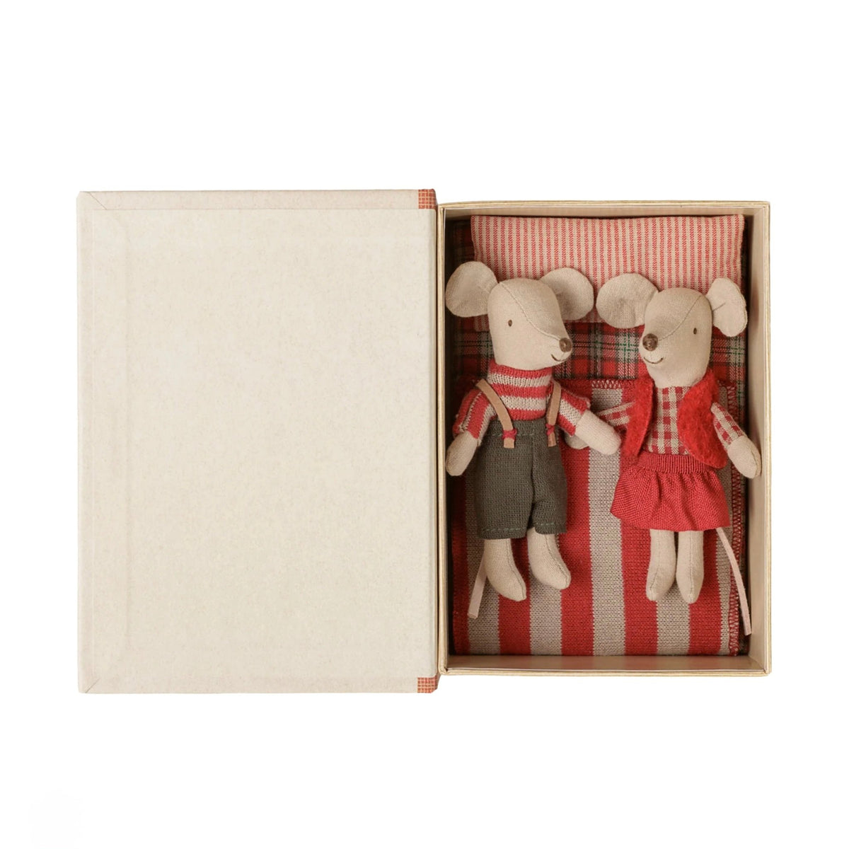 Weihnachtsmaus Zwillinge kleine Schwester & Bruder im Buch - little something