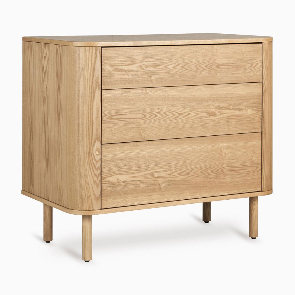 Wickelkommode XL Yume mit Schubladen - Natural Ash - little something