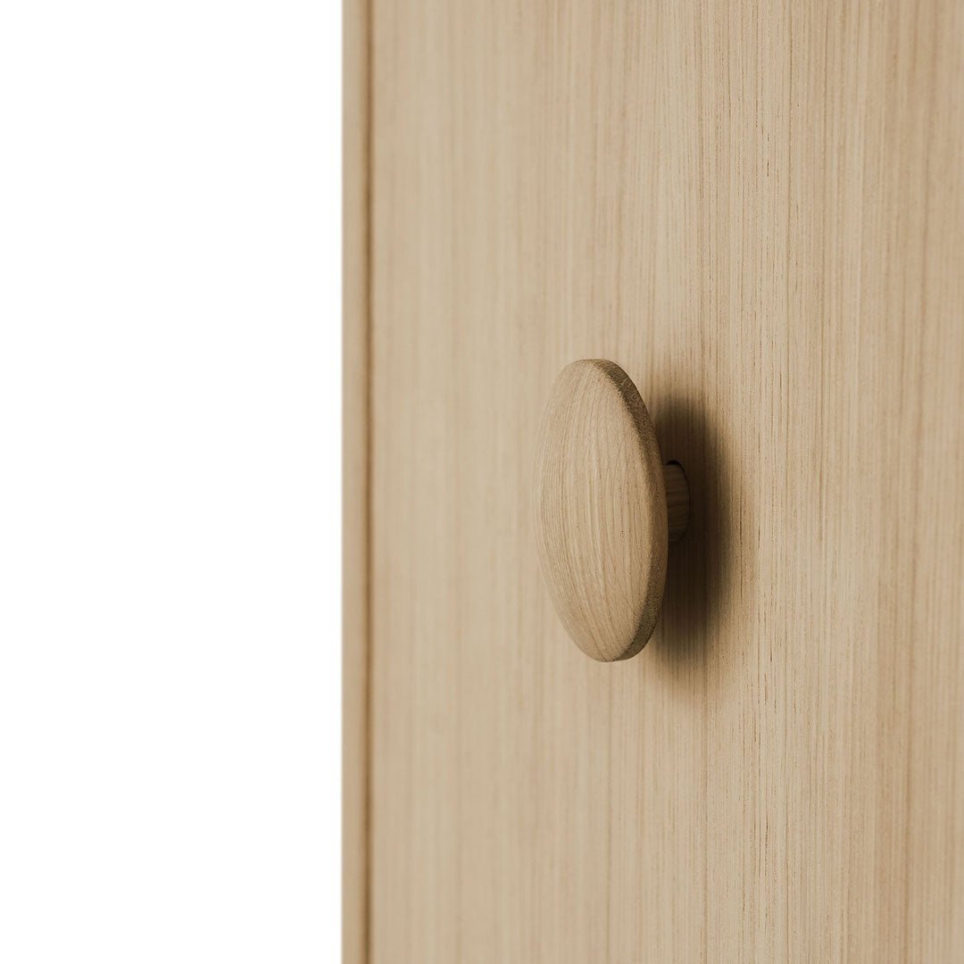 Wood Kleiderschrank, 3 - türig - Eiche - little something