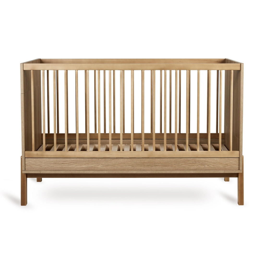 Babybett Ashi - Honey Ash 140x70cm (inkl. Umbaumöglichkeit in ein Kinderbett 140x70cm) - little something