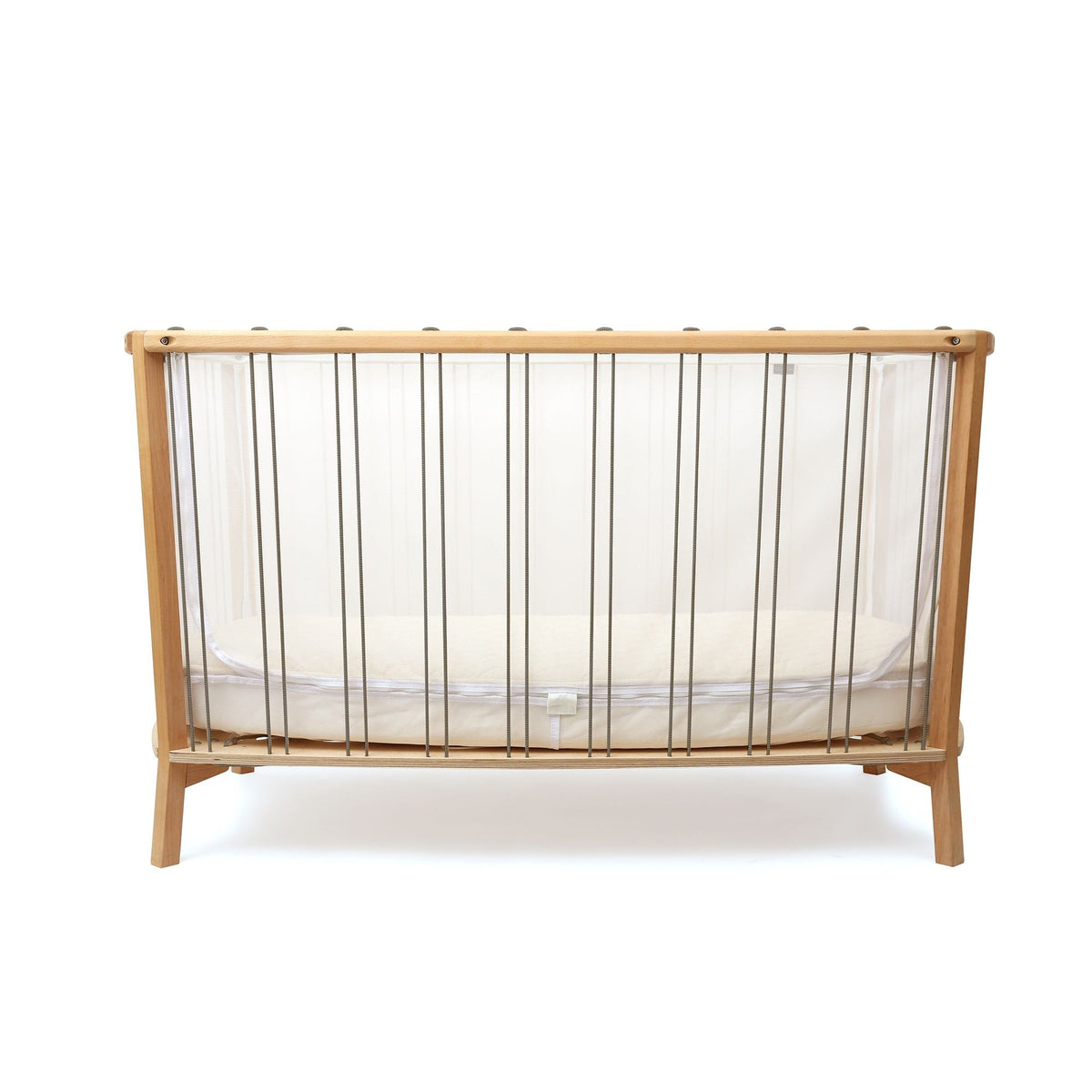 Babybett "KIMI" Hazelnut (umbaubar in ein offenes Babybett) - little something