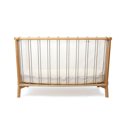 Babybett "KIMI" Hazelnut (umbaubar in ein offenes Babybett) - little something