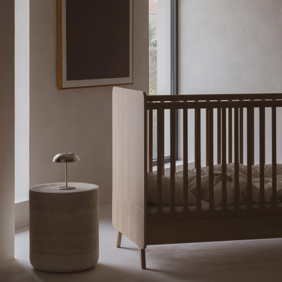 Babybett Loft - Honey Ash 140x70cm (inkl. Umbaumöglichkeit in ein Kinderbett 140x70cm) - little something