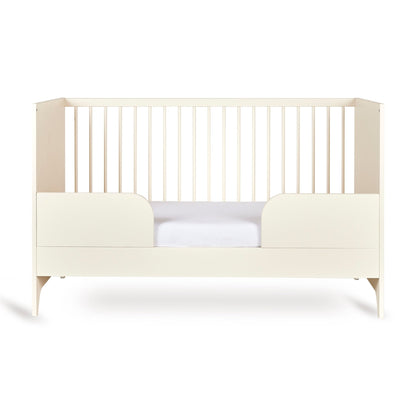 Babybett Tsugi - Butter 140x70cm (inkl. Umbaumöglichkeit in ein Kinderbett 140x70cm) - little something