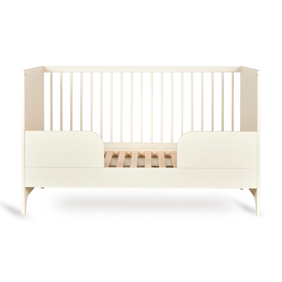 Babybett Tsugi - Butter 140x70cm (inkl. Umbaumöglichkeit in ein Kinderbett 140x70cm) - little something