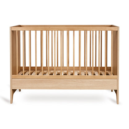 Babybett Tsugi - Honey Ash 120x60cm (inkl. Rausfallschutz)