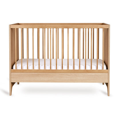 Babybett Tsugi - Honey Ash 120x70cm (inkl. Rausfallschutz) - little something