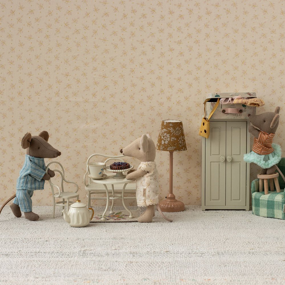 Café - Set, Maus, Klein - Cremefarben - little something