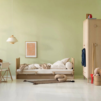 Camp Novel 2in1 Babybett 60x120cm &amp; Bett 120x200 cm, Eiche - little something
