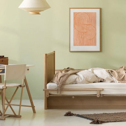 Camp Novel 2in1 Babybett 60x120cm &amp; Bett 120x200 cm, Eiche - little something