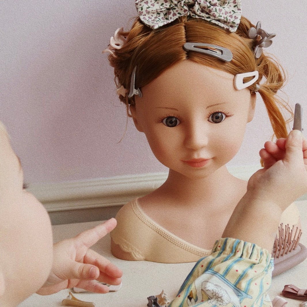 Frisierkopf "Doll Salon" inkl. Haarschmuck - little something