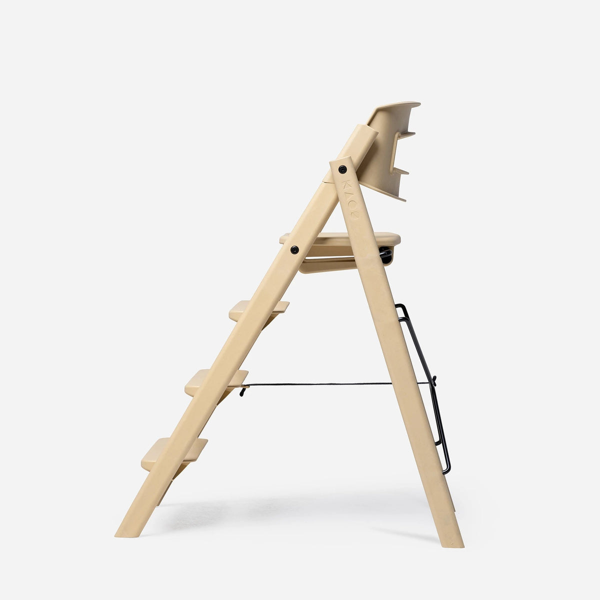 KLAPP Faltbarer Hochstuhl - recycelt desert sand - Baby Bundle II (Kissen &amp; Gurte) - little something