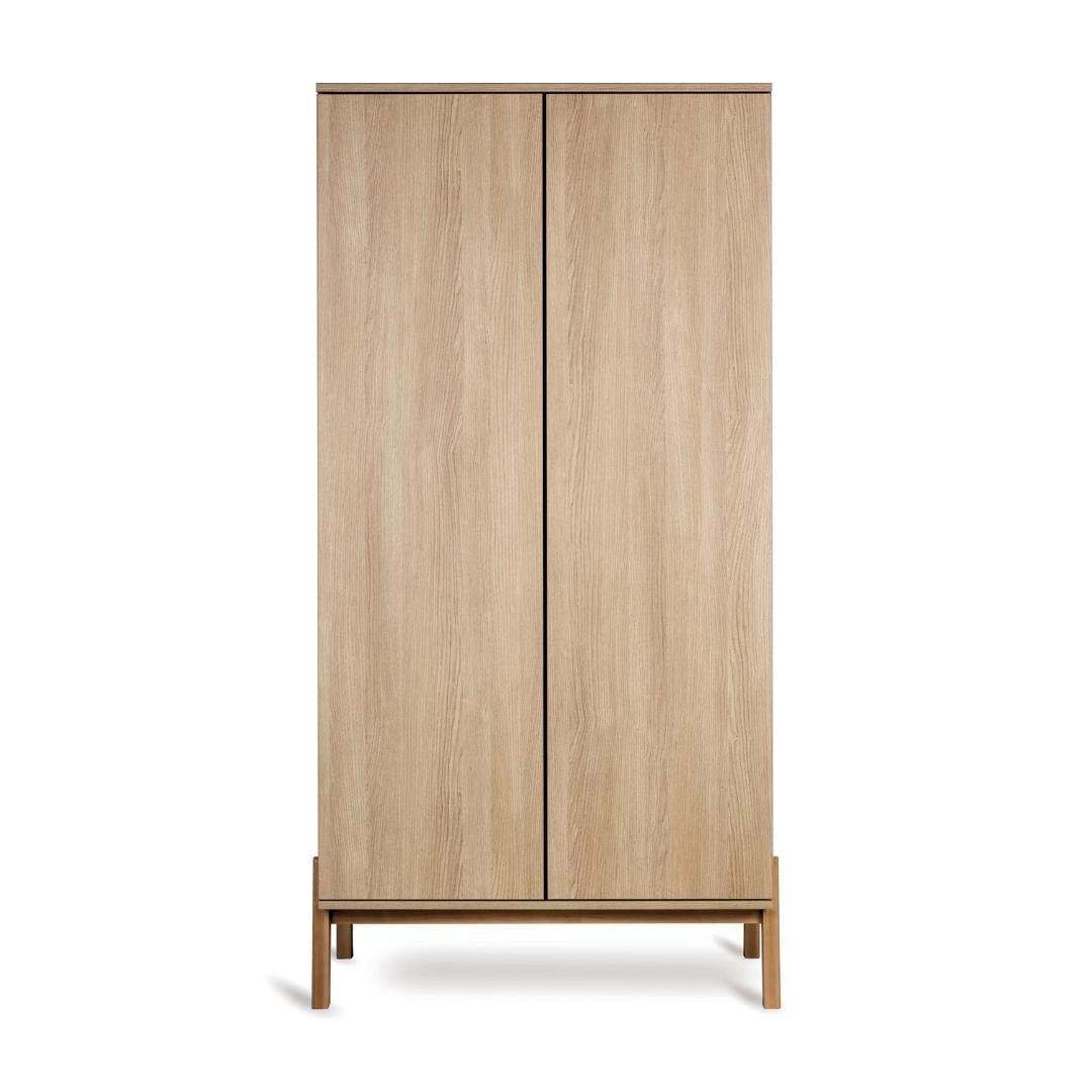 Kleiderschrank 2 - türig Ashi - Honey Ash - little something