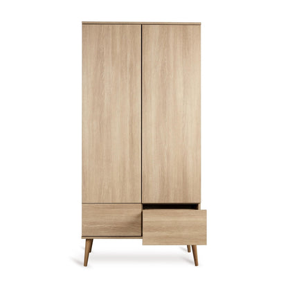 Kleiderschrank 2 - türig Flow - Honey Ash - little something