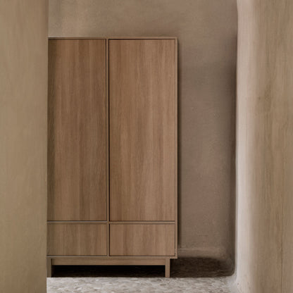 Kleiderschrank 2 - türig Kyo - Honey Ash - little something