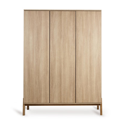 Kleiderschrank 3 - türig Ashi - Honey Ash - little something