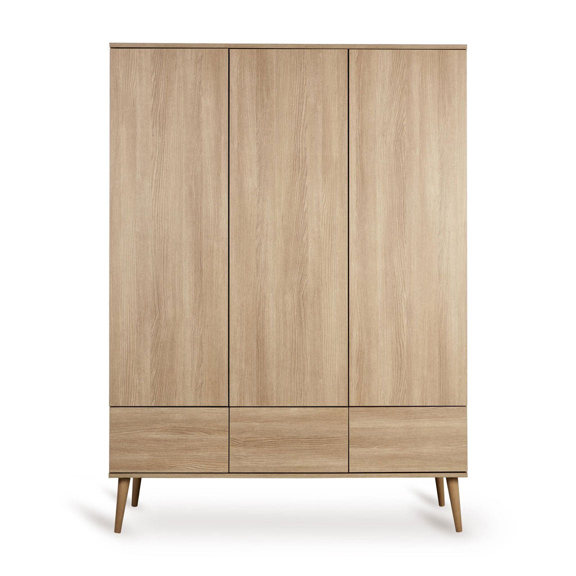 Kleiderschrank 3 - türig Flow - Honey Ash - little something
