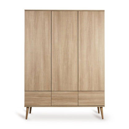 Kleiderschrank 3 - türig Flow - Honey Ash - little something