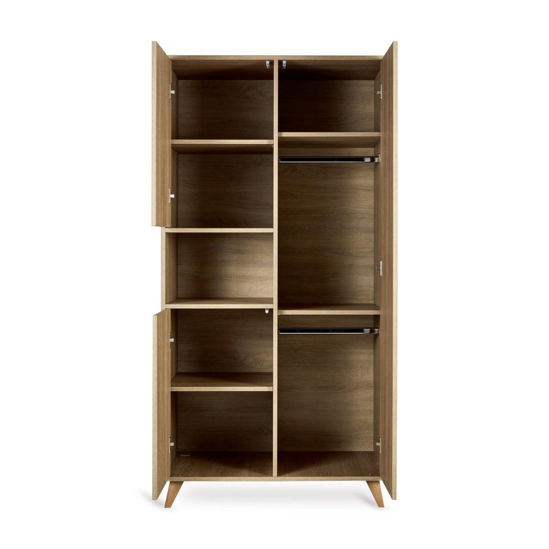 Kleiderschrank 3 - türig Loft - Honey Ash - little something