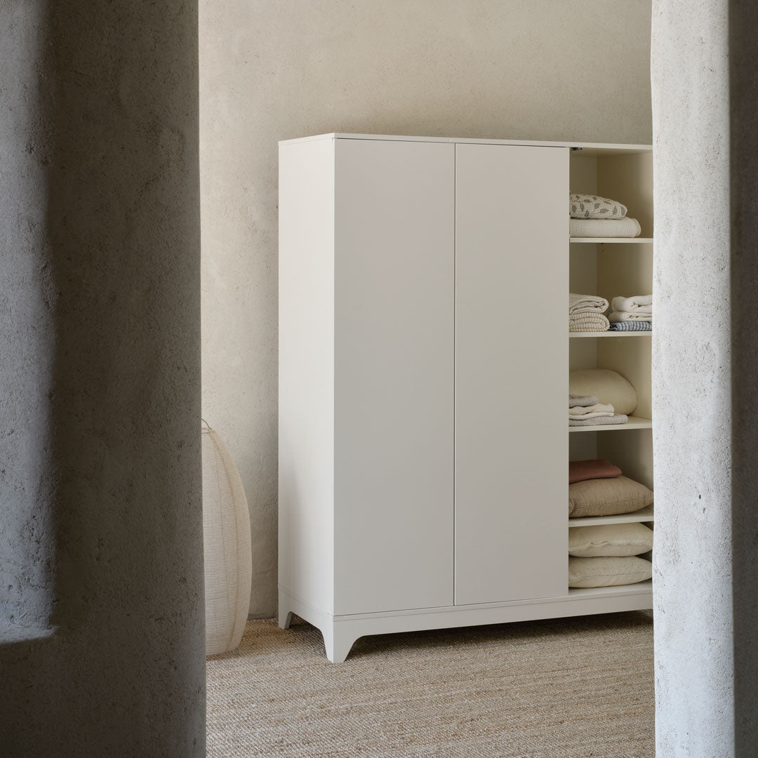 Kleiderschrank 3 - türig Tsugi - Butter - little something