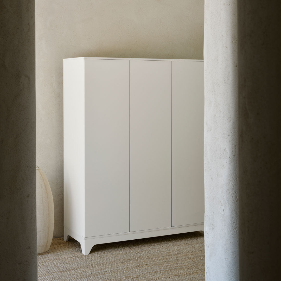 Kleiderschrank 3 - türig Tsugi - Butter - little something