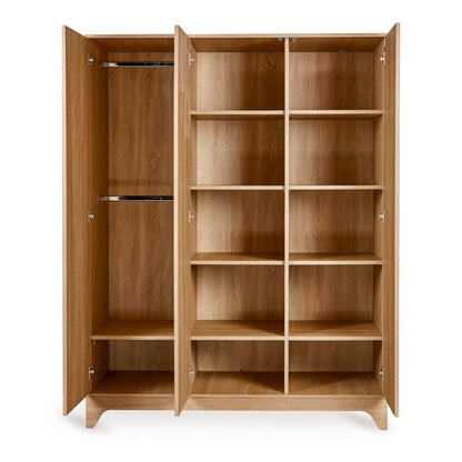 Kleiderschrank 3 - türig Tsugi - Honey Ash - little something