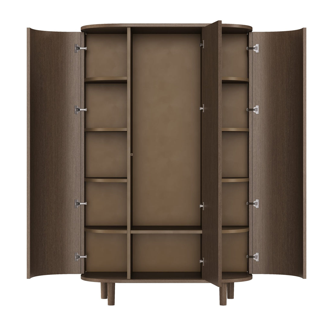 Kleiderschrank KAI - Smoked Oak - little something