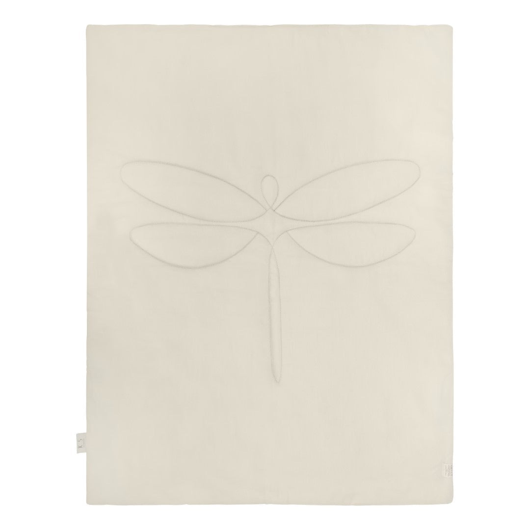 Krabbeldecke / Wandteppich dragonfly creme / vanille - little something