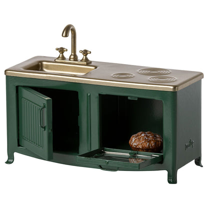 Küche, Maus - Dunkelgrün - little something