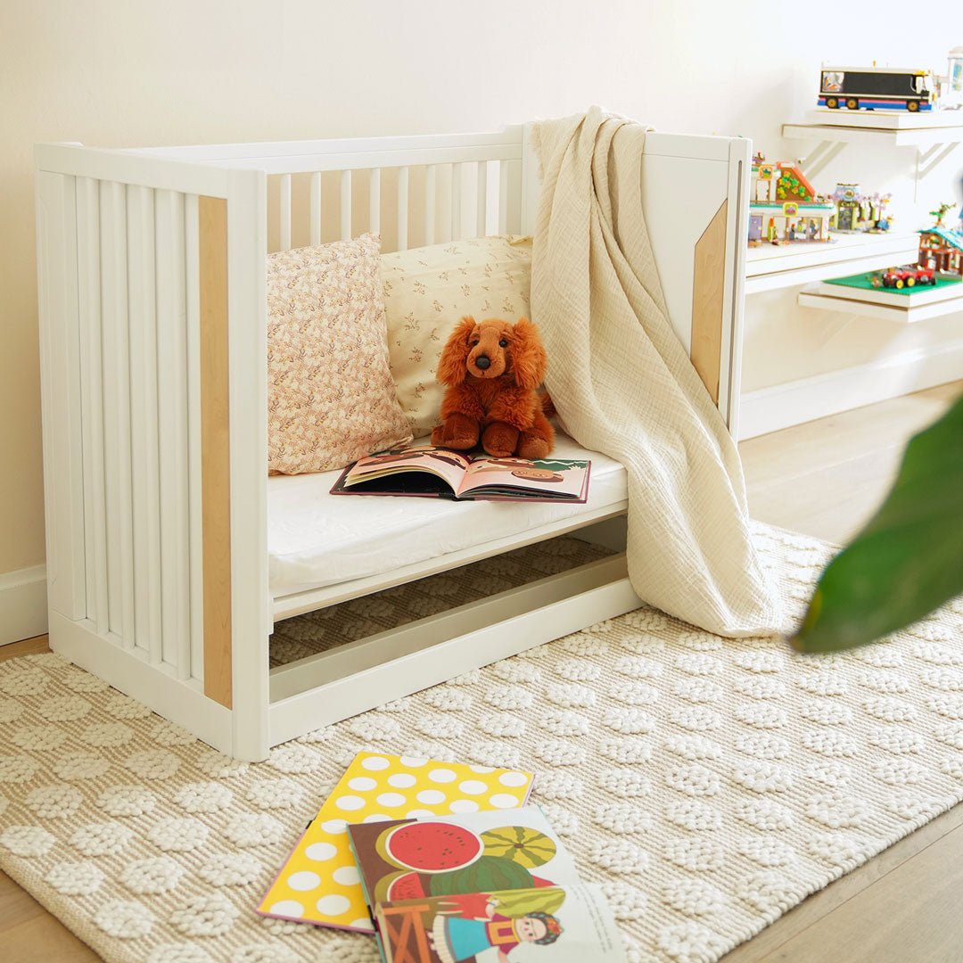 MoveMi® Babybett + Laufstall (inkl. Umbaumset in ein Beistellbett) - little something