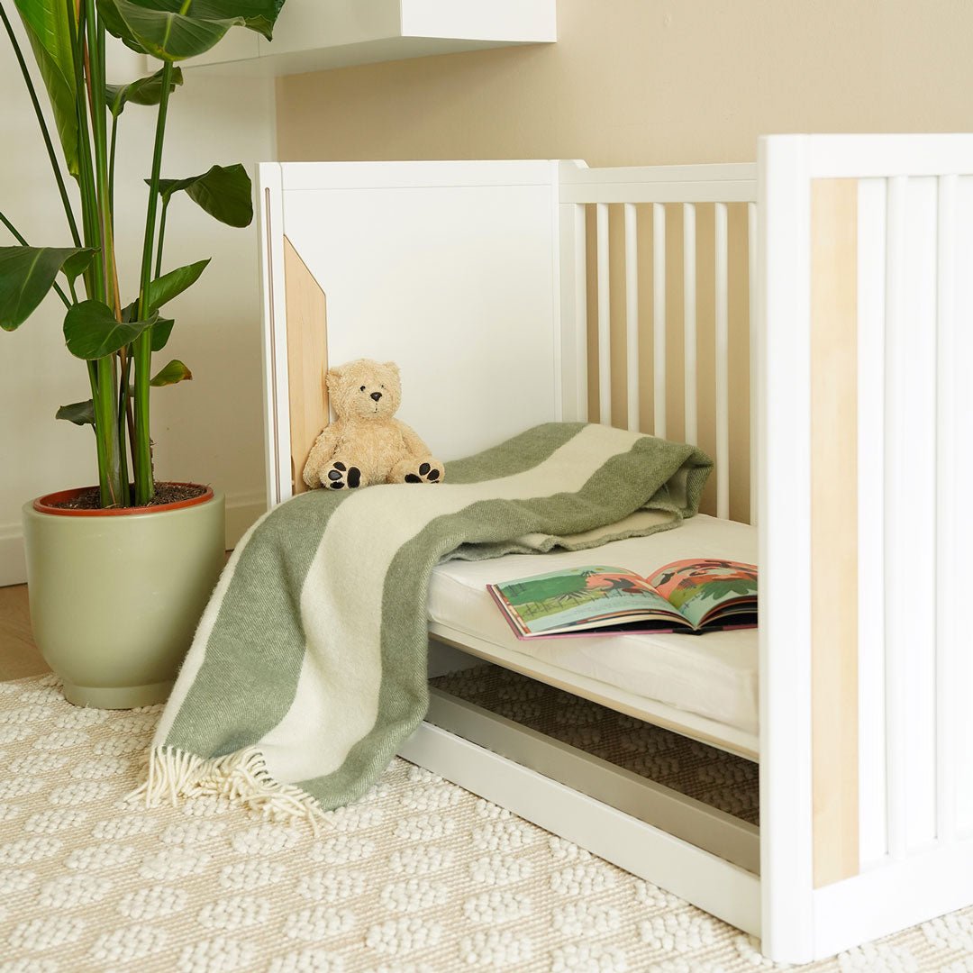 MoveMi® Babybett + Laufstall (inkl. Umbaumset in ein Beistellbett) - little something