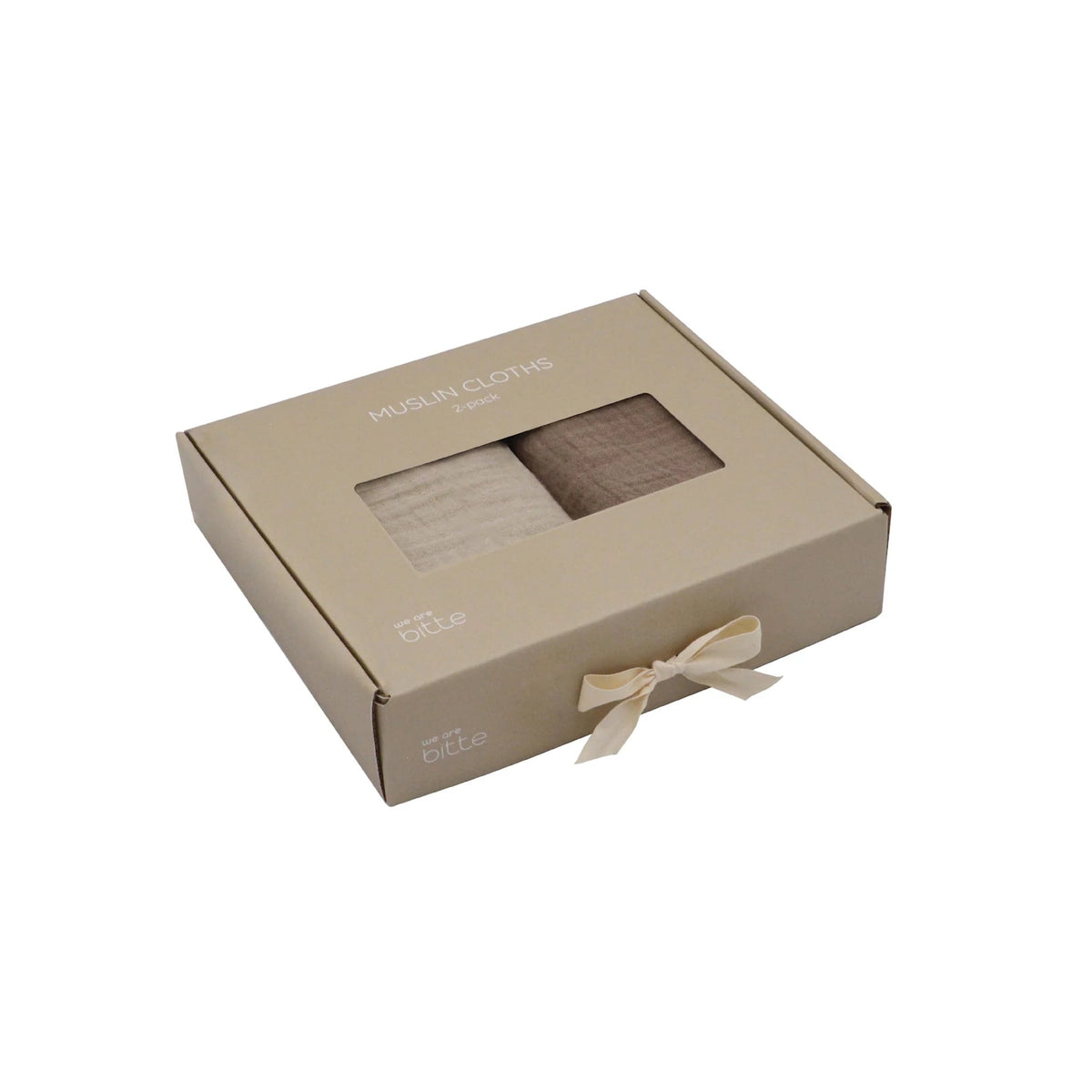 Musselin Tuch 2er Set - Clay/ Earth - little something