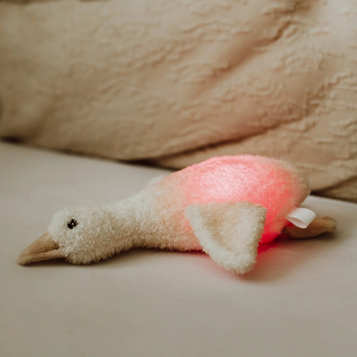 Nachtlicht &amp; Kuscheltier Gans "Liva" - little something