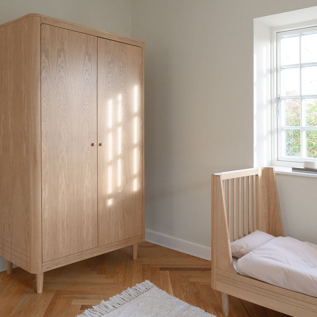 Nature Kleiderschrank 2 - türig - Eiche - little something