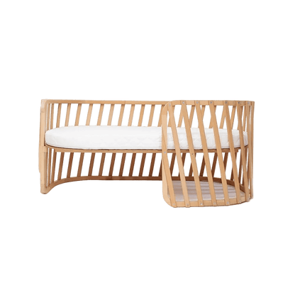 Offenes Juniorbett / Chaiselongue "LUGO" Erweiterungsset 70x140cm - little something