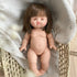 Puppe mit Haaren 34cm "Chloe sleepy" braunhaarig mit schlafenden Augen - little something
