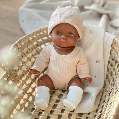 Puppenbody rib beige - little something