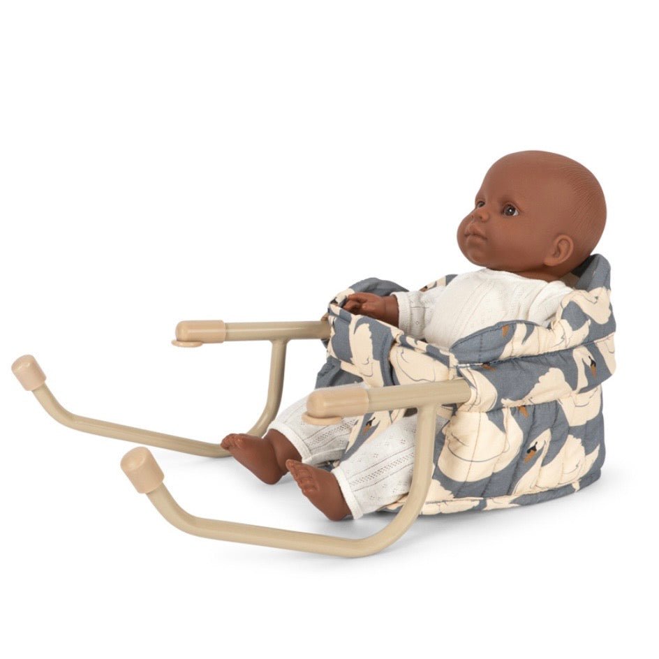 Puppensitz für den Tisch Schwan "Doll table chair" - little something