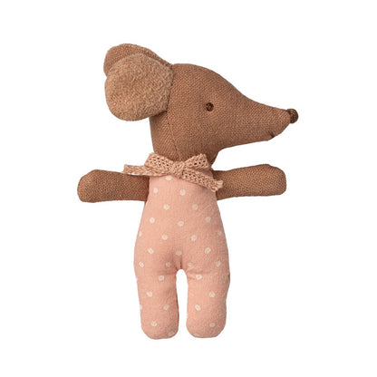 Schläfrige Babymaus in Matchbox - Rose - little something