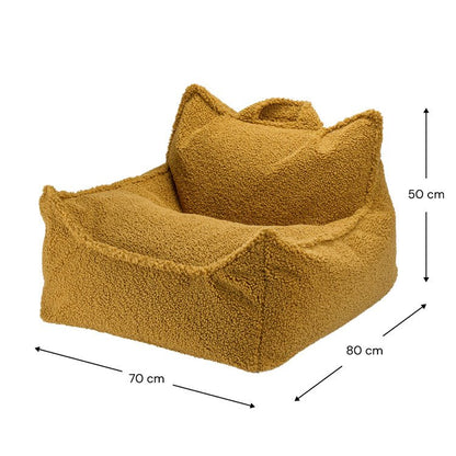 Sitzkissen Teddy "Beanbag Chair Maple" - little something