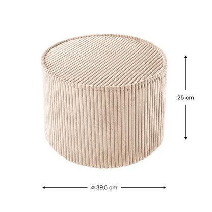 Sitzkissen Teddy "Pouffe Brown Sugar" - little something