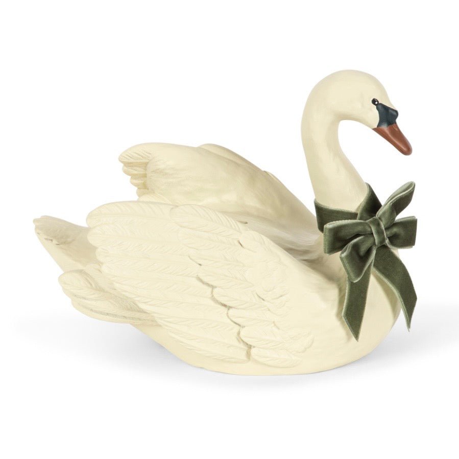 Spardose Schwan "Polyresin Money Bank Swan" - little something