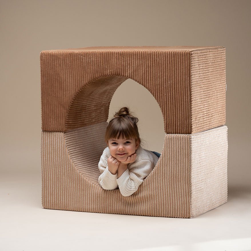 Spielpolster Regenbogen 3 - teilig "Rainbow Playset Toffee" - little something
