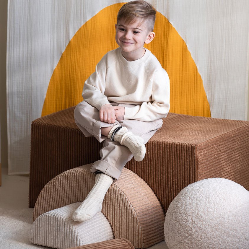 Spielpolster Regenbogen 3 - teilig "Rainbow Playset Toffee" - little something