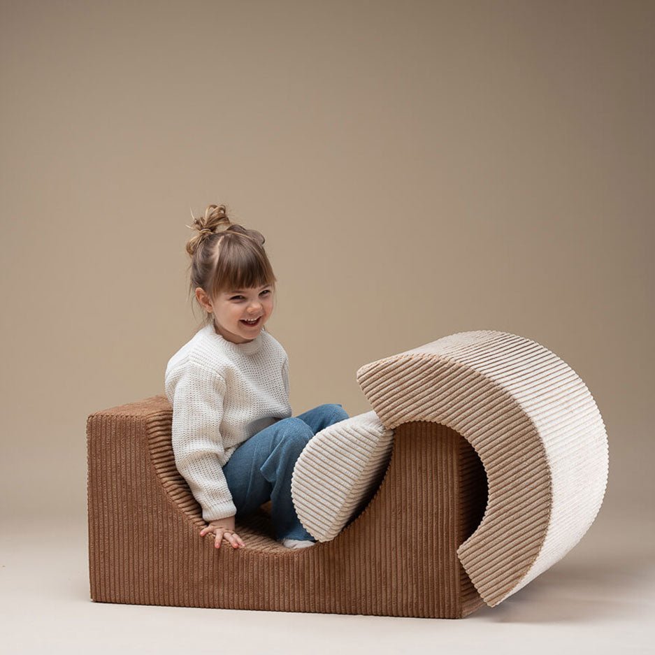 Spielpolster Regenbogen 3 - teilig "Rainbow Playset Toffee" - little something